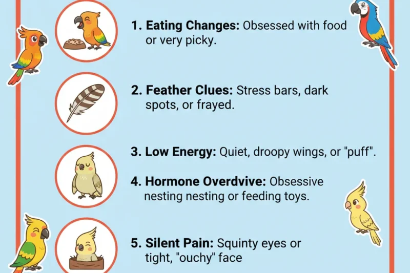 Is My Bird Being Hormonal or Just Acting Weird? Understanding and Managing Avian Reproductive Behavior