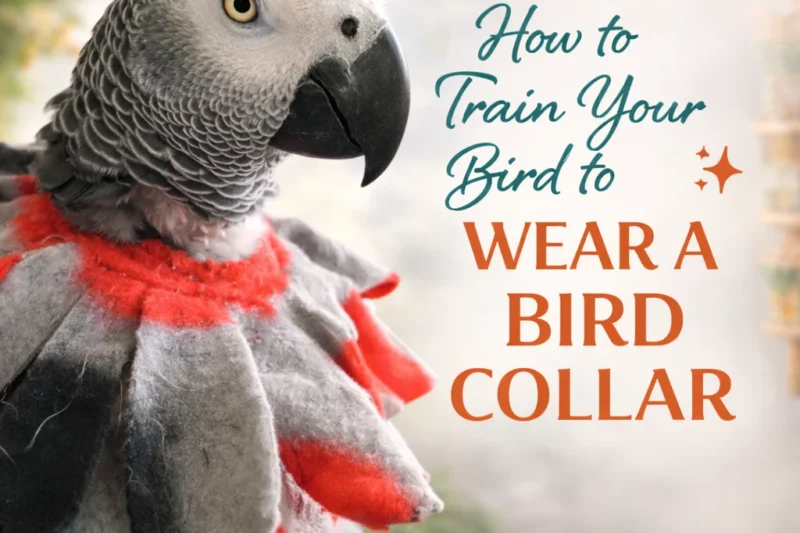 Avian Collars: A Veterinary Perspective on Safe Application and Behavioral Support for Feather Destructive Disorders