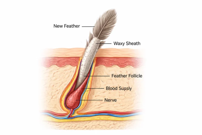 Pin Feathers Explained: When Molting Gets Itchy