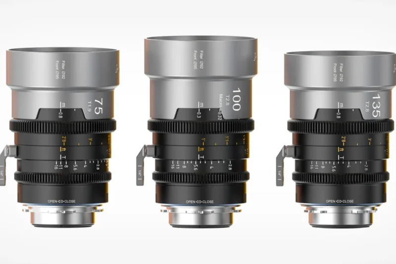 Sirui Expands IronStar Full-Frame Anamorphic Lens Lineup with New 75mm 100mm Macro and 135mm Primes