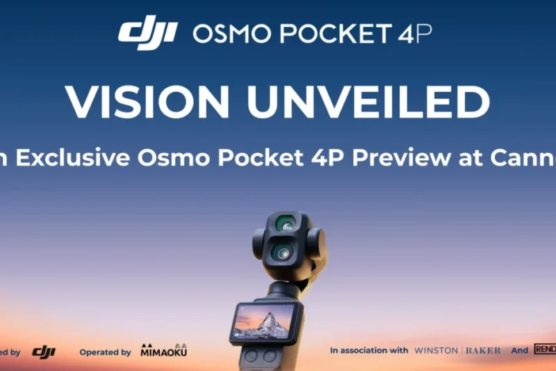DJI Unveils Dual-Camera Osmo Pocket 4P at Cannes Film Festival Signaling a New Era for Cinematic Portability