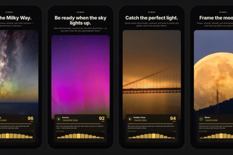 New Weather App Atmos Revolutionizes Outdoor Photography Planning by Translating Raw Meteorological Data into Genre-Specific Shootability Scores