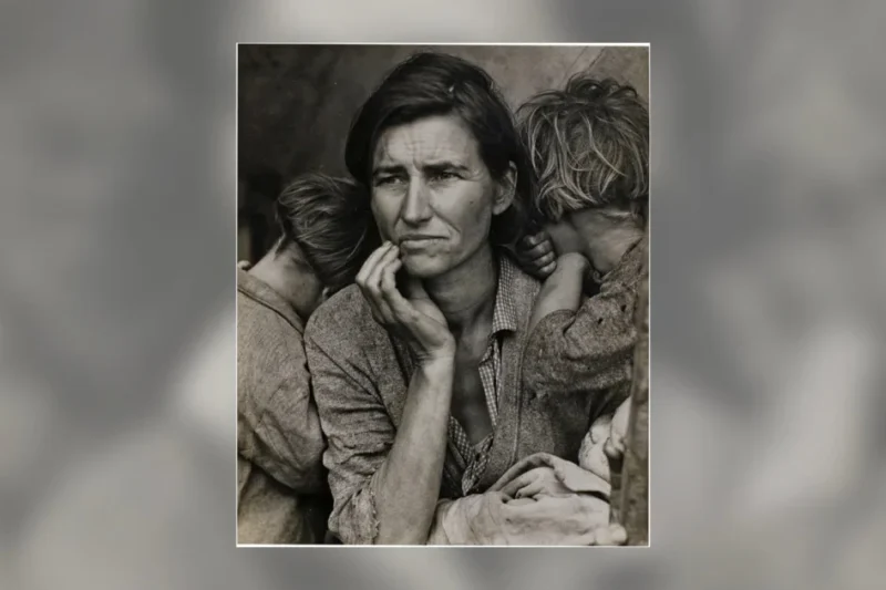 Extremely Early Print of Dorothea Langes Migrant Mother Valued at 150K